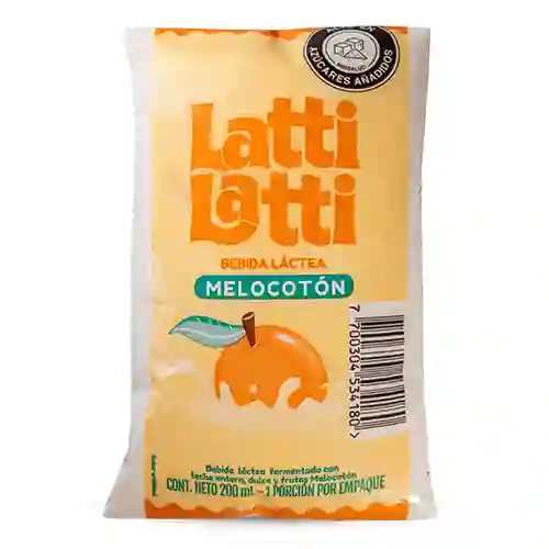 Latti Bebida Láctea Pequeña Sabor Melocotón