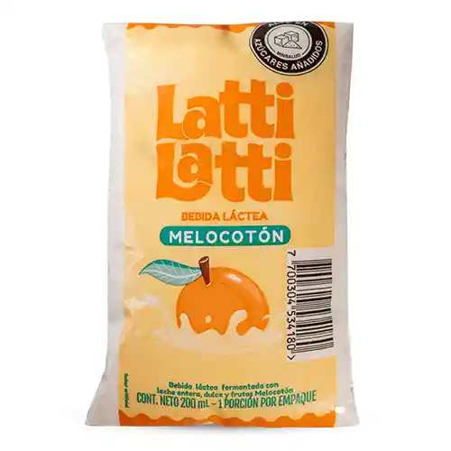 Latti Bebida Láctea Pequeña Sabor Melocotón