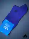 Medias Taloneras Deportivas Única Talla Estirables, Calcetín Imitación Adidas Color Azul