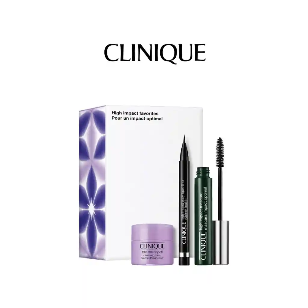 Set De Maquillaje De Ojos Clinique High Impact Favorites