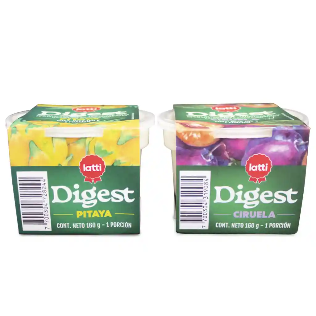 Latti Digest Griego Digest Sabor Pitaya