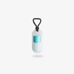 Poop Bag Dispenser Transparent With Compostable Re/dispensador De Bolsas Ref. 390578
