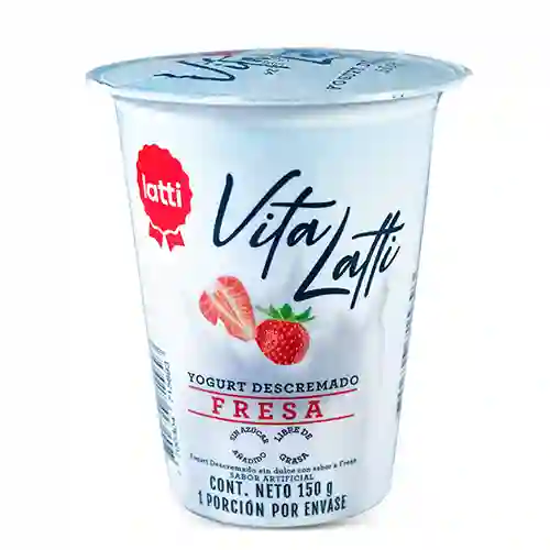 Vita Latti Yogurt Fresa Light Vaso