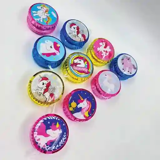 Yoyo Con Luz Unicornio