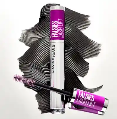 Maybelline The Falsies Lash Lift Mascara, Cepillo Doble Curba