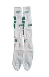 Medias Fútbol Talla: 10-12 Unisex Deportivas Fss - Blanco/verde