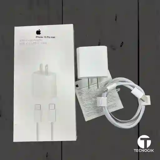 Cargador Iphone 15 Tipo C A Tipo C