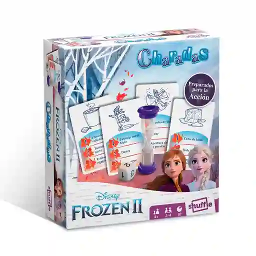 Juego De Cartas Charadas Frozen Ii Disney