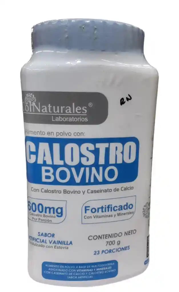 Calostro Bovino 600mg Sabor Vainilla 700g