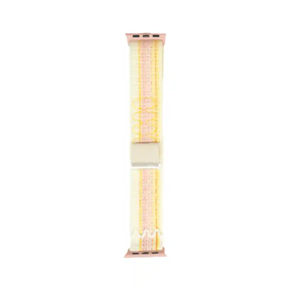 Pulsera Correa Iwatch 42mm - 44mm - Nylon Loop (rosado)