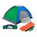 Carpa Camping 6 Personas 2.2x2.5x1.5mt Impermeable Con Malla