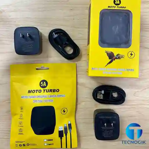 Cargador Moto Turbo Puerto C