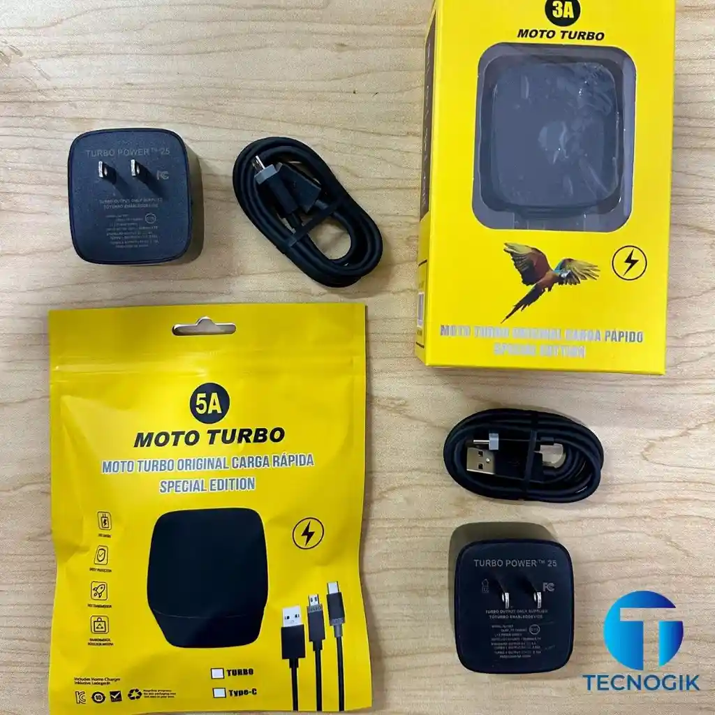 Cargador Moto Turbo Puerto C