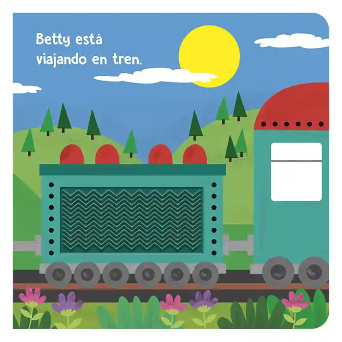 Libro Sensorial Ruedas En La Ruta Tocar Y Sentir Niños Niñas