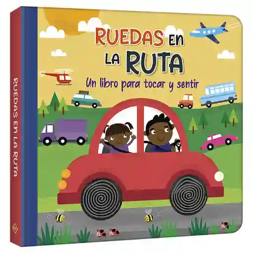 Libro Sensorial Ruedas En La Ruta Tocar Y Sentir Niños Niñas