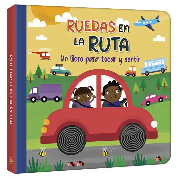 Libro Sensorial Ruedas En La Ruta Tocar Y Sentir Niños Niñas