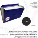 Caja Archivador Fuelle Oficio Offi Esco