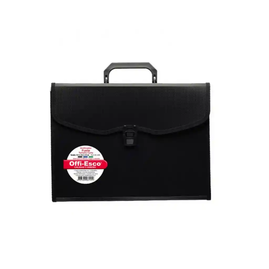 Caja Archivador Fuelle Oficio Offi Esco