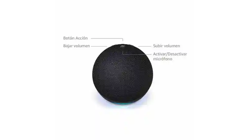 Alexa Echo Dot Negra: Tu Asistente De Voz Inteligente