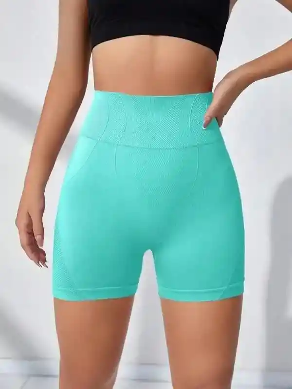 Yoga Shorts Skyblue Talla S