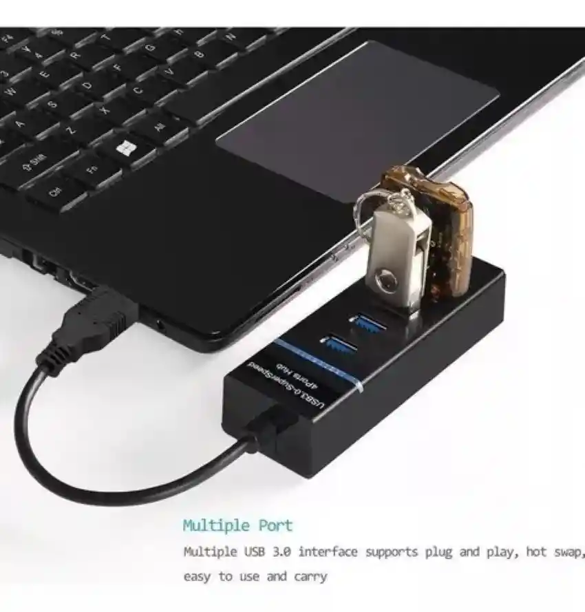 Hub Multipuertos Usb 2.0 3.0 Beck Play
