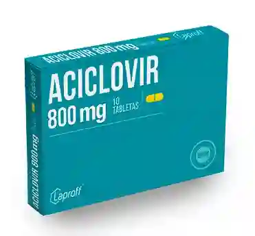 Aciclovir Tableta 800 Mg