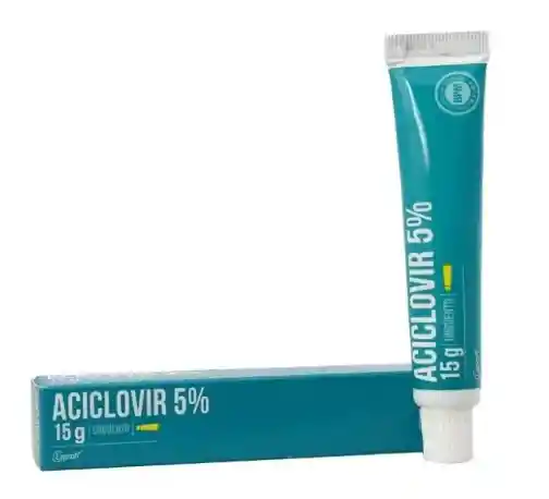 Aciclovir 5% Unguento Tbo X 15 Gr