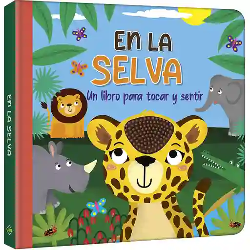 Libro Sensorial En La Selva Tocar Y Sentir Niñas Niños Bebes