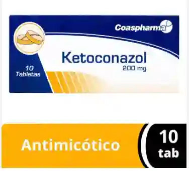 Ketoconazol 200 Mg Caja X 10 Tbl Coaspharma