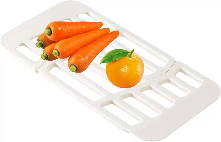 Estante Resistente Y Ajustable Escurridor Para Lavaplatos (blanco)