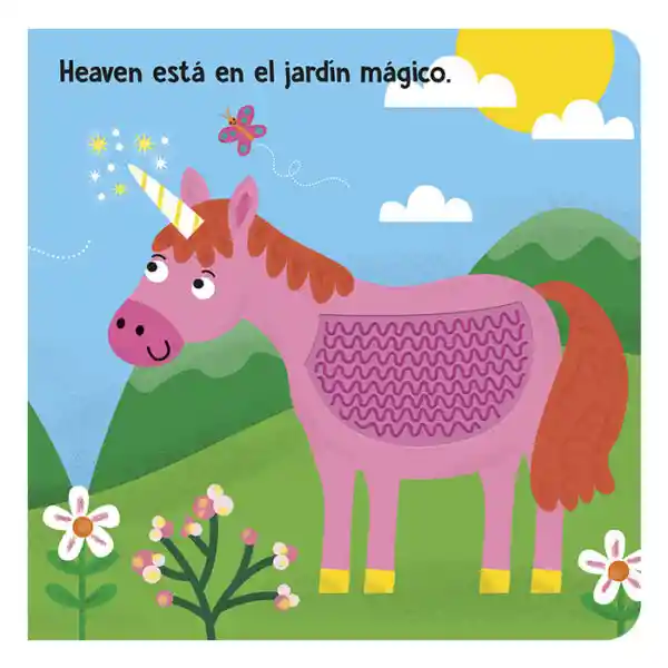 Libro Sensorial Mundo Unicornios Tocar Y Sentir Niñas Niños