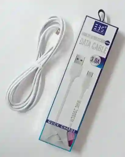 Cable 2m V8 Ebs Blanco