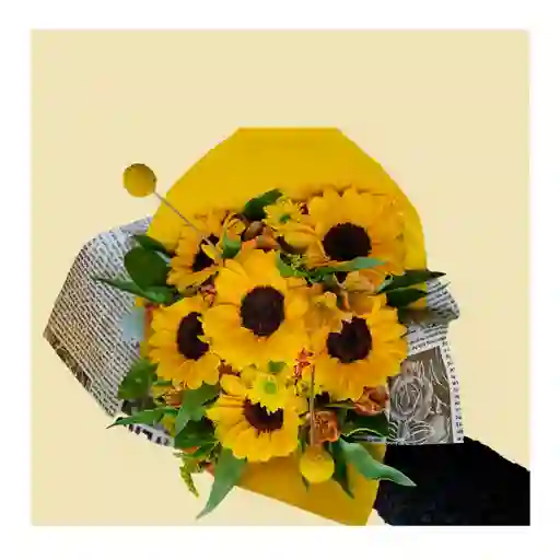 Bouquet De Mini Girasoles