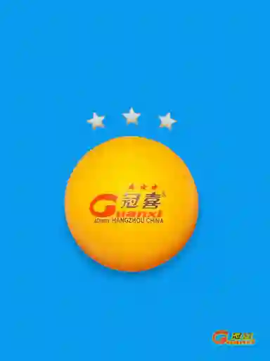 Pelotas Para Ping Pong 1 Unidad Guanxi Hangzhou China, Bolas Tres Estrellas, Tenis De Mesa