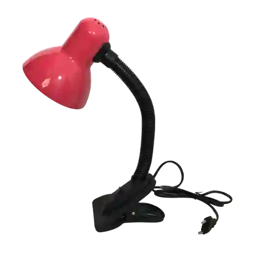 Lámpara De Pinza Flexible Pequeña Roja