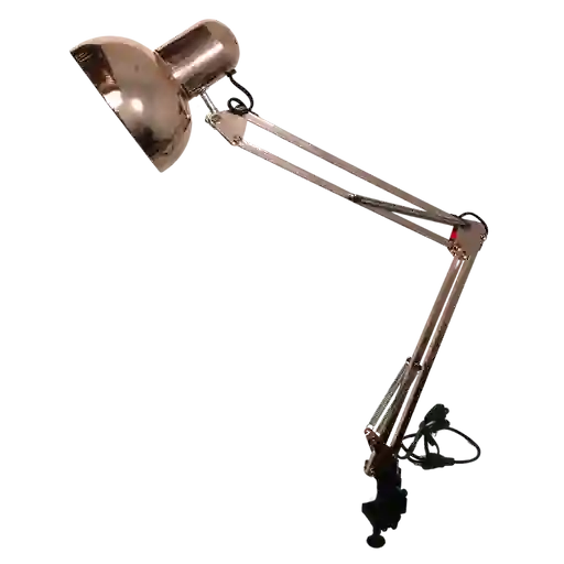 Lámpara De Prensa Escualizable oro Rosa