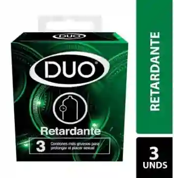 Preservativo Duo Retardante Caja X 3