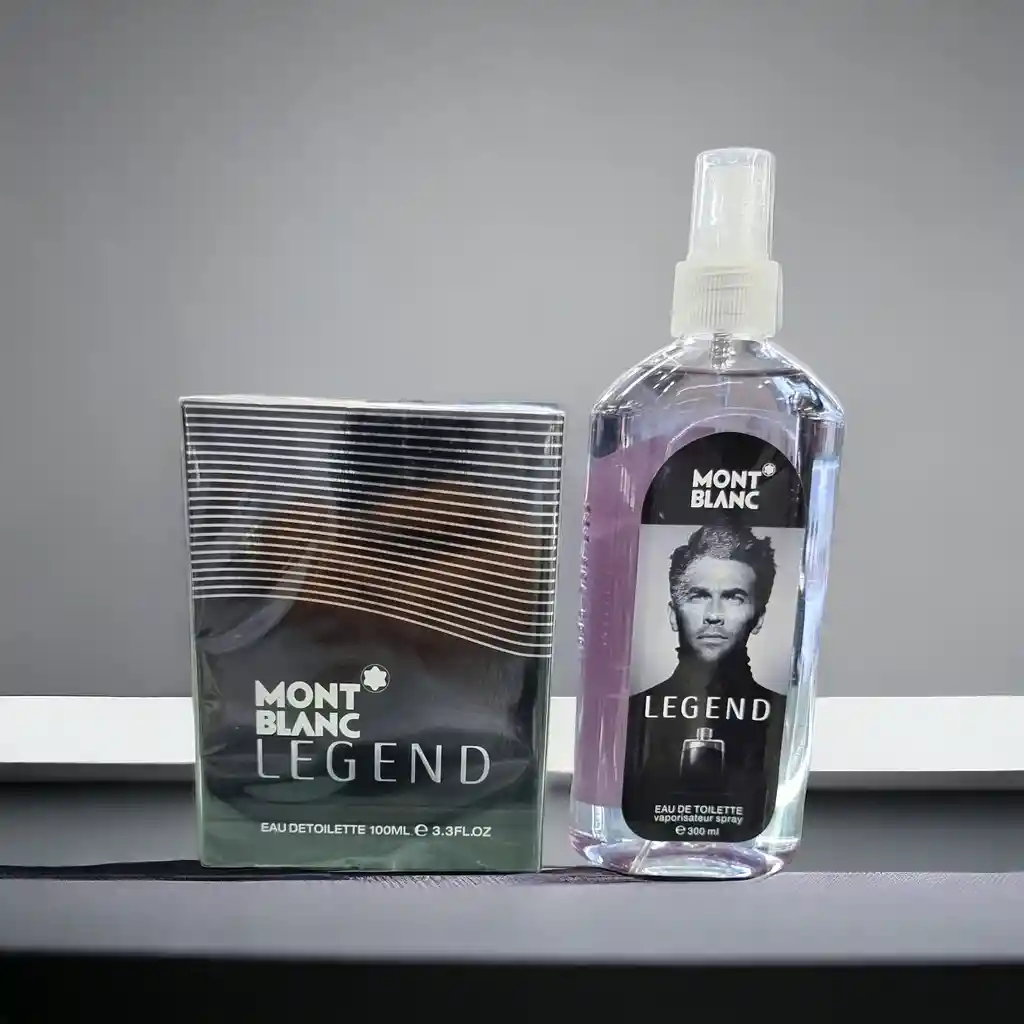 Gran Promoción Perfume + Splash 300ml Mont Blanc Legend