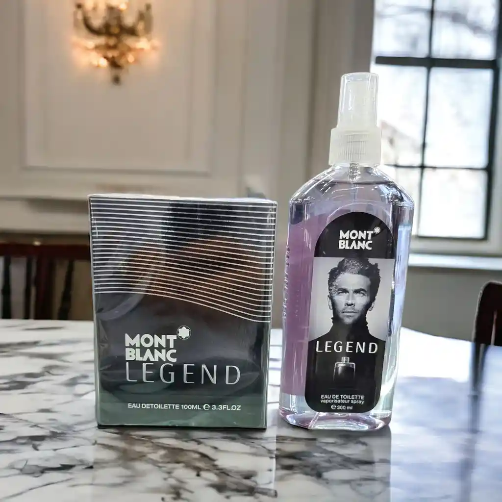 Gran Promoción Perfume + Splash 300ml Mont Blanc Legend