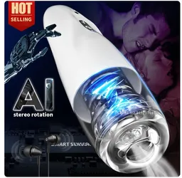 Masturbador Automático Titanium Orgasmo Seguro Milk Ejected Masturbación Stroker Orgasmico Para Hombres Masculino