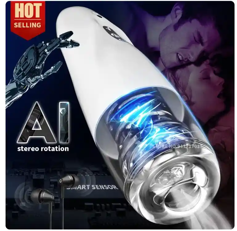 Masturbador Automático Titanium Orgasmo Seguro Milk Ejected Masturbación Stroker Orgasmico Para Hombres Masculino