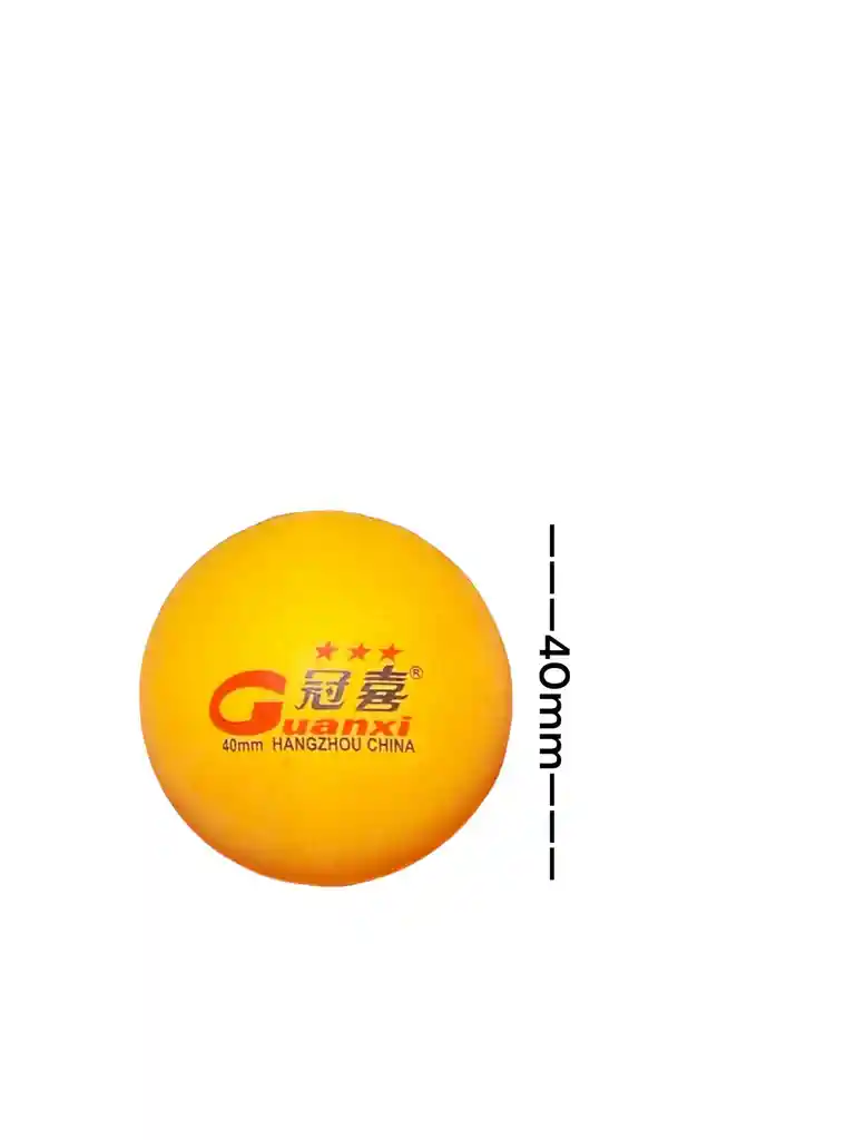 Pelotas De Ping Pong 6 Unidades Guanxi Hangzhou China, Bolas Tres Estrellas, Tenis De Mesa