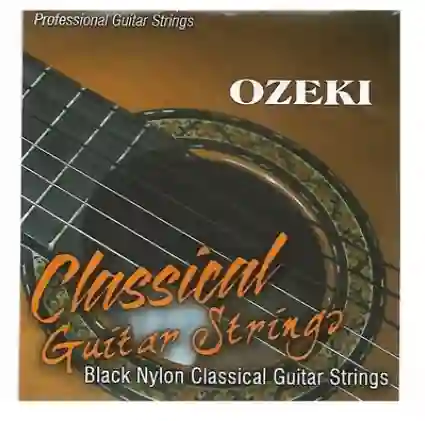Encordado Ozeki Guitarra Clasica Nylon Negras En Bronce W107