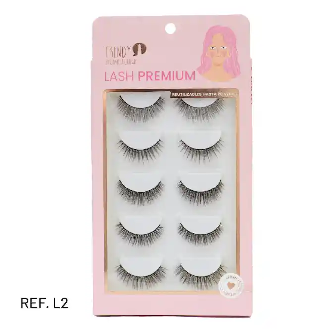 Trendy Pestañas Trendy Set X 5 Lash Premium L2