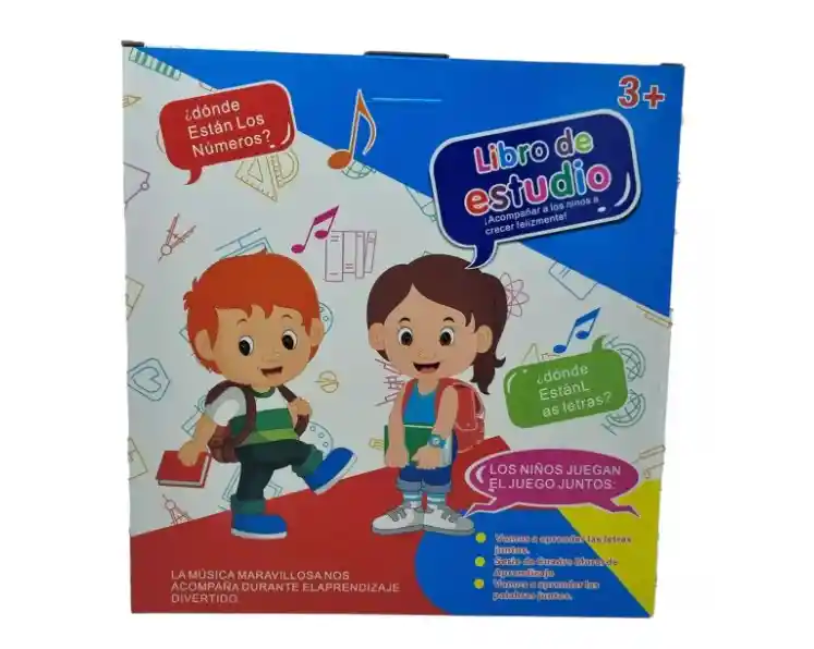 Mi Primer Libro Aprendizaje Juguete Niños Sonido Interactivo