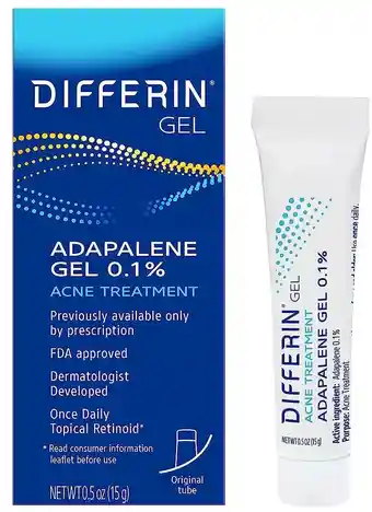 Differin Gel Tratamiento Anti Acné Adapaleno 0.1% 15g