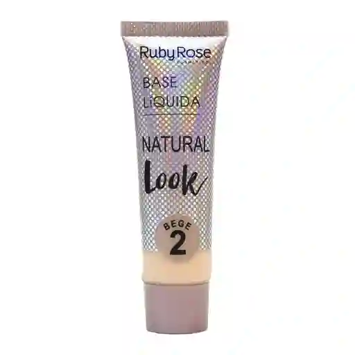 Ruby Rose Base Liquida Natural Look Beige 2