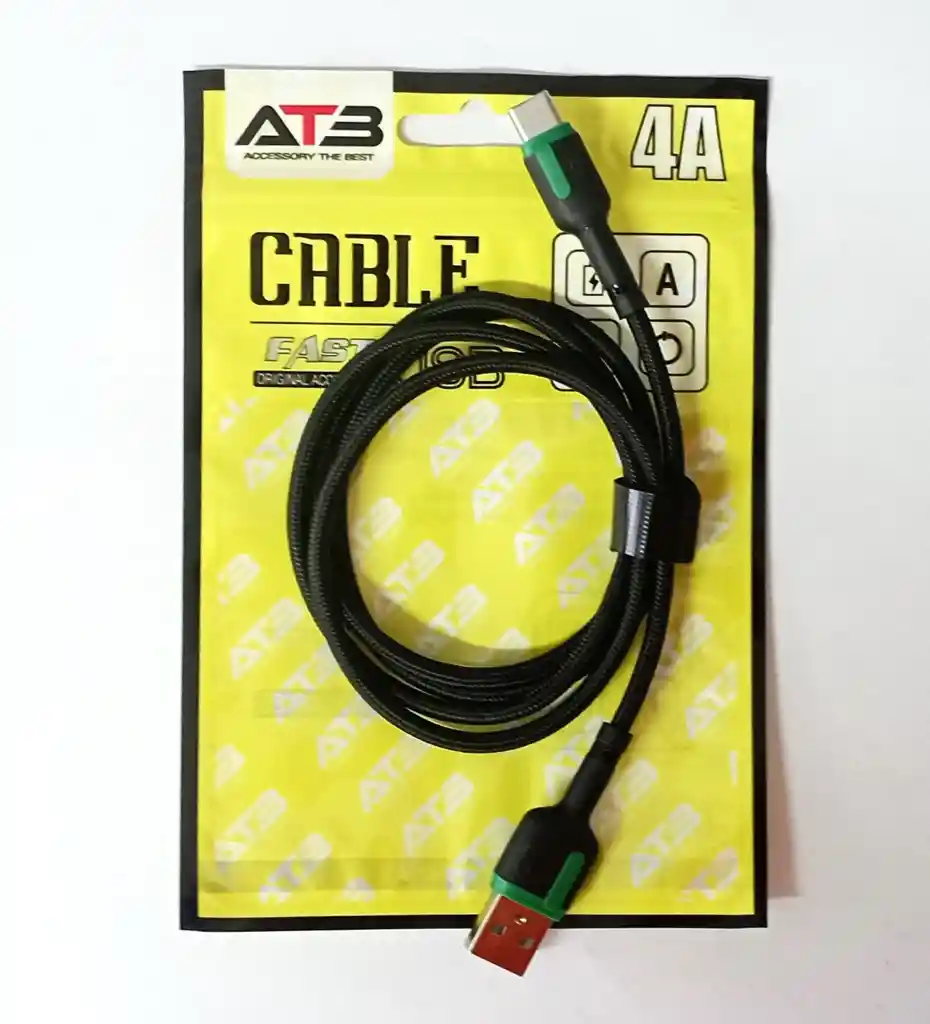 Cable De Carga Tipo C 05a Atb Verde