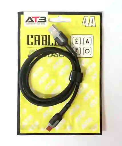 Cable De Carga Tipo C 05a Atb Gris
