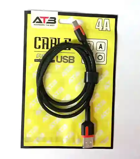 Cable De Carga Tipo C 05a Atb Naranja